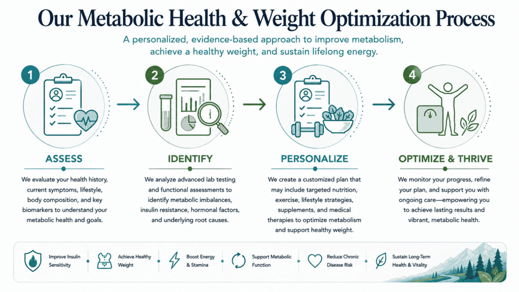 Colorado Precision Medicine offers personalized health and weight optimization services.